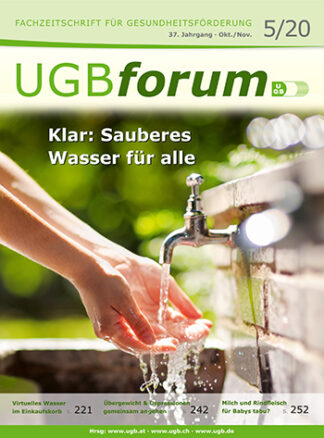 UGBforum Trinkwasser